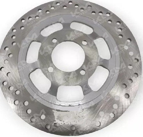 Disco de freno delantero Toro YBR125-G con 5 agujeros, resistente y compatible con motocicleta Yamaha YBR125-G.