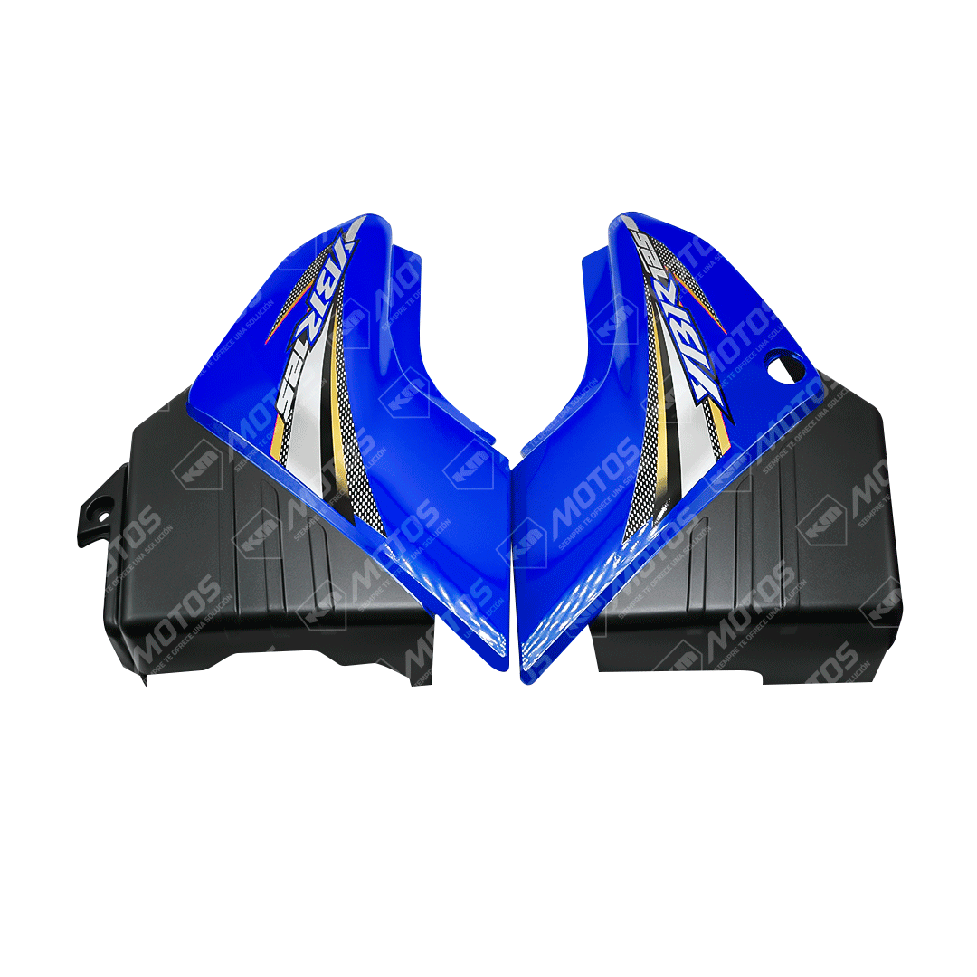 TAPADERAS LATERALES YBR125-E/-ED/-G AZUL