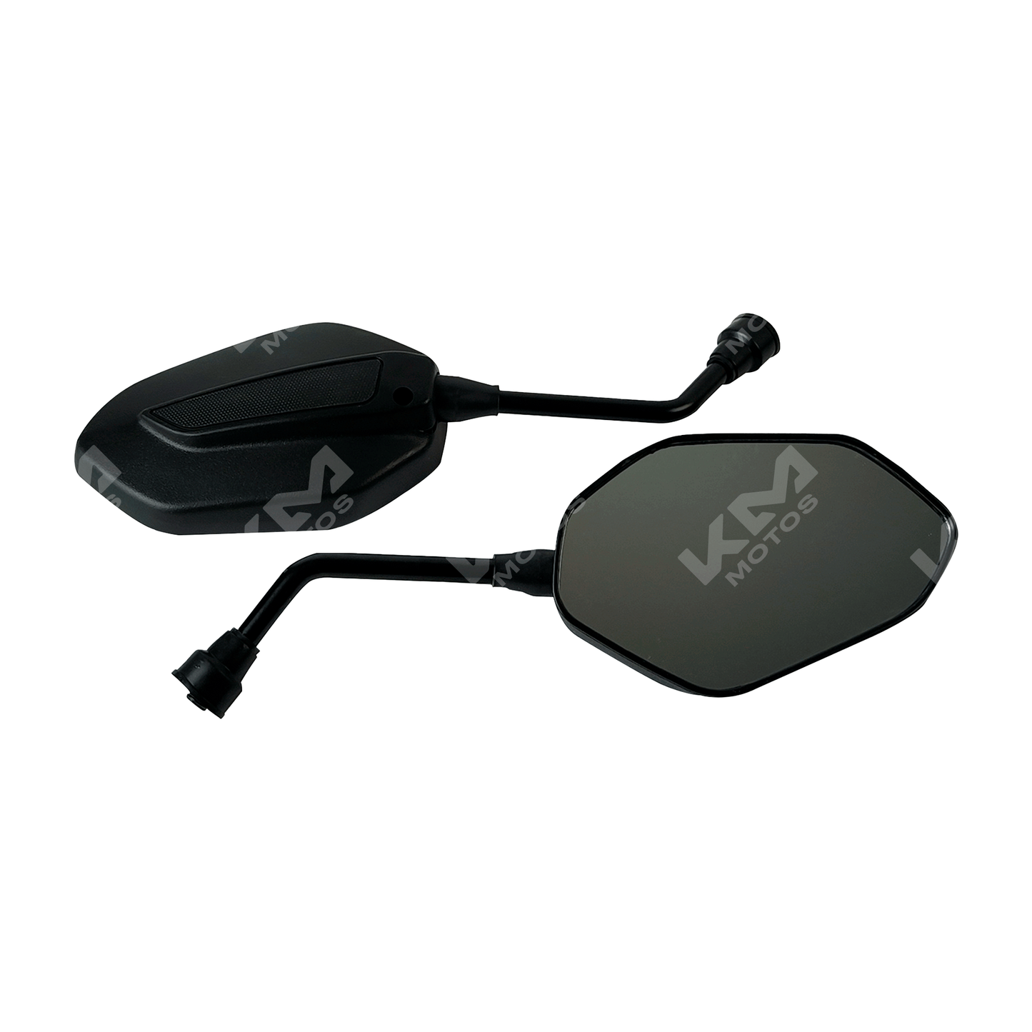 Conjunto de retrovisores KMMOTOSHN ZX200L, ZX150L, ZX250R, GXT250R y XM200Z, para motocicleta, en imagen.