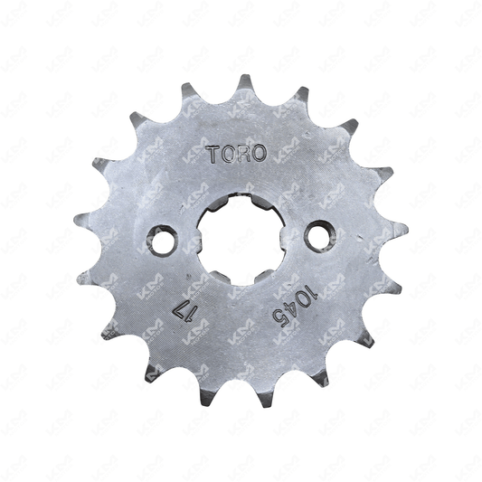 SPROCKET 17T CBF/NXR125/BROSS/CB190 - KMMOTOSHN