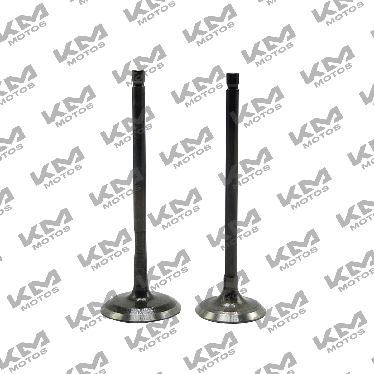 Válvulas de motor Universal Discover 125, kit completo con varias válvulas visibles en la imagen.