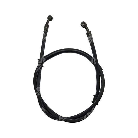 Manguera de freno delantera KMS para GXT250R y ZX250R, resistente y flexible, diseñada para sistemas de freno eficientes.