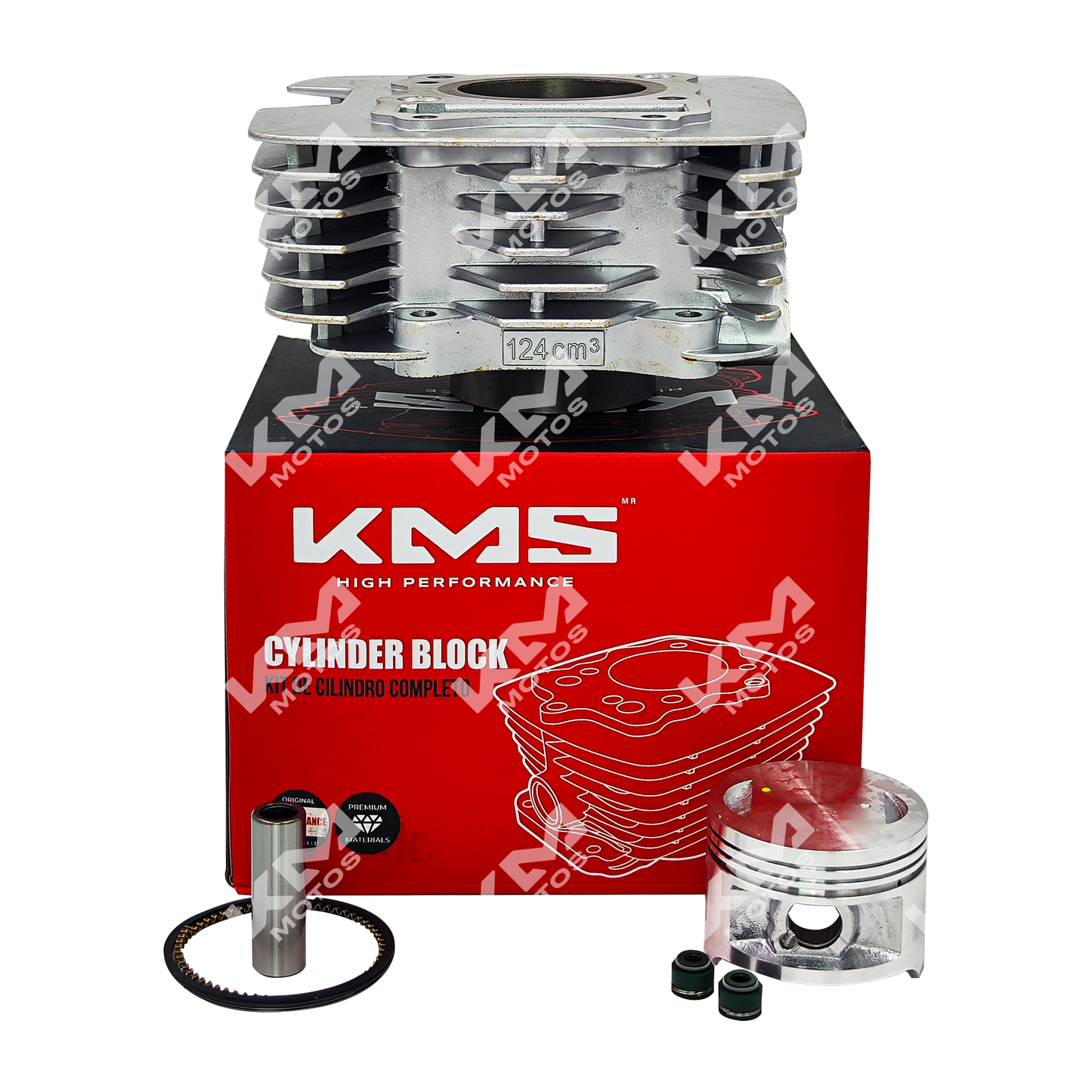 KIT DE CILINDRO EN125 KMS - KMMOTOSHN