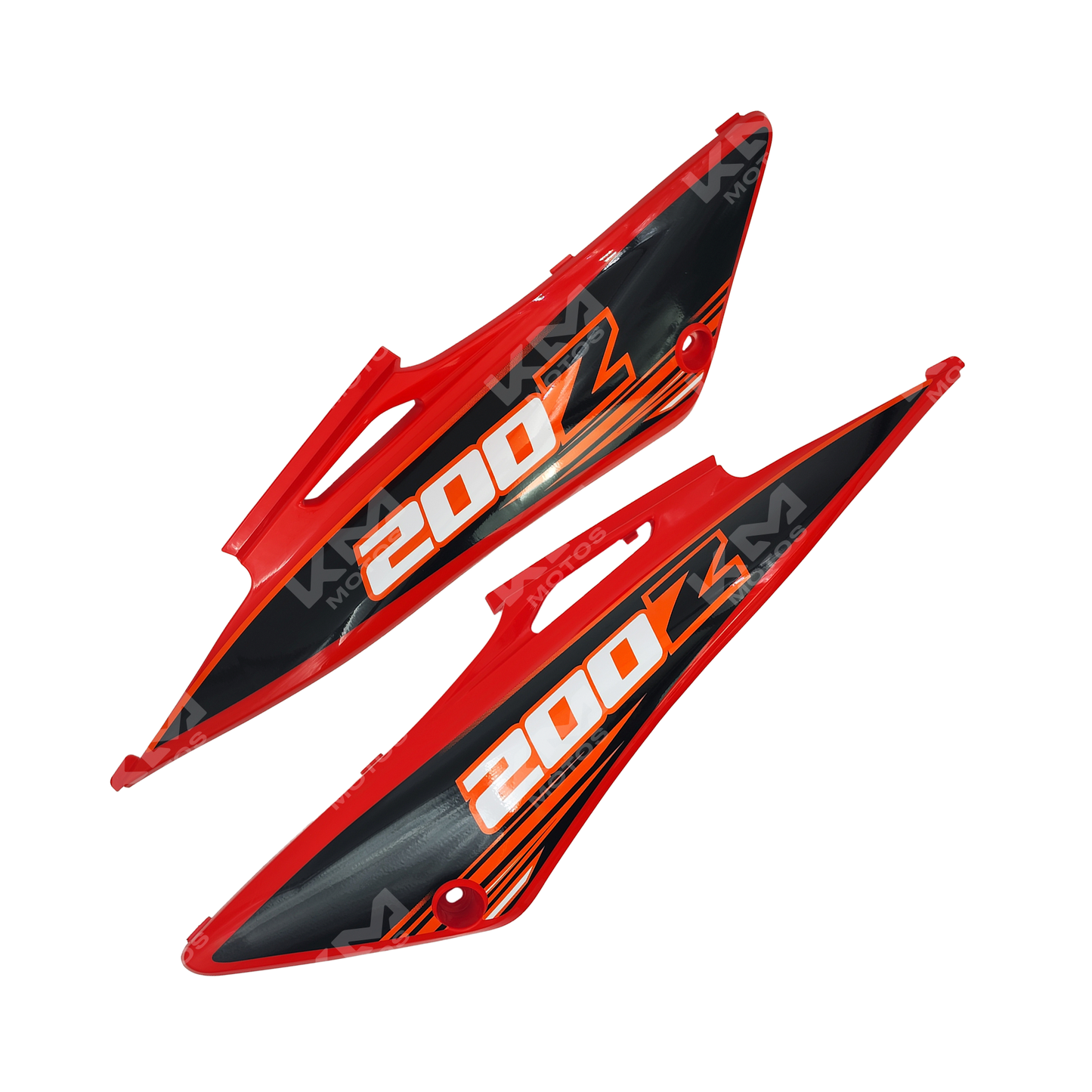 TAPADERAS LATERALES ROJO XM200Z KMS