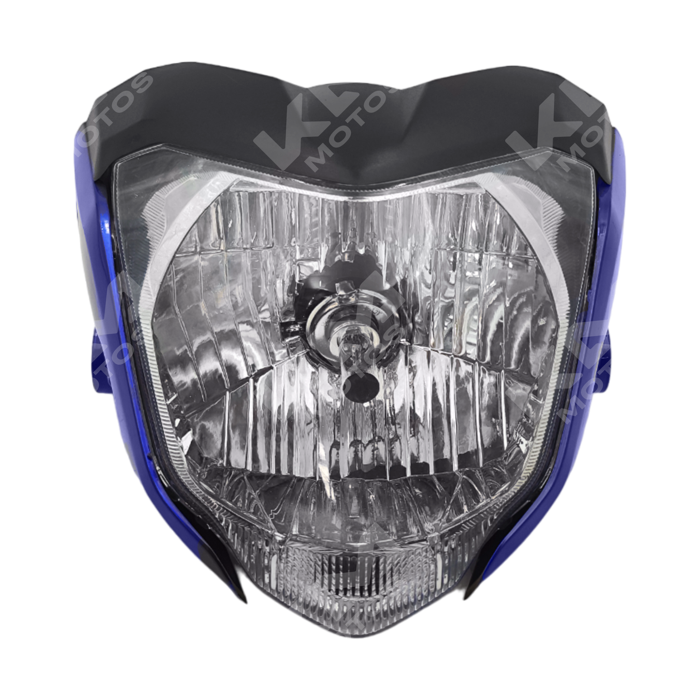 Carena completa CARENA FZ16 de KM Motos, con detalles y acabados en plástico negro, para motocicleta FZ16.