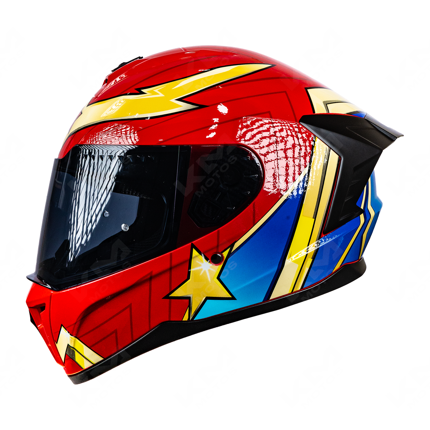 CASCO CERRADO MUJER MARAVILLA EXTREME VIS/OSCURA DOBLE EDGE TALLA "S" DOT