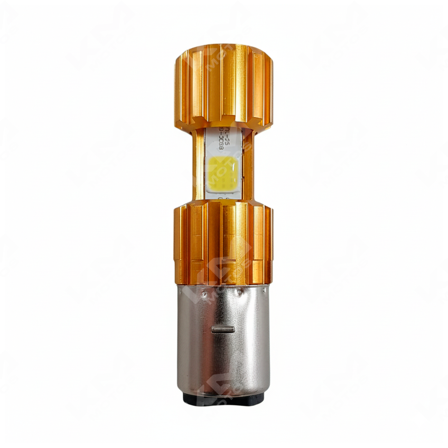Luces LED de 3 caras con 2 contactos de la marca KMS, iluminación brillante y eficiente para diferentes usos.