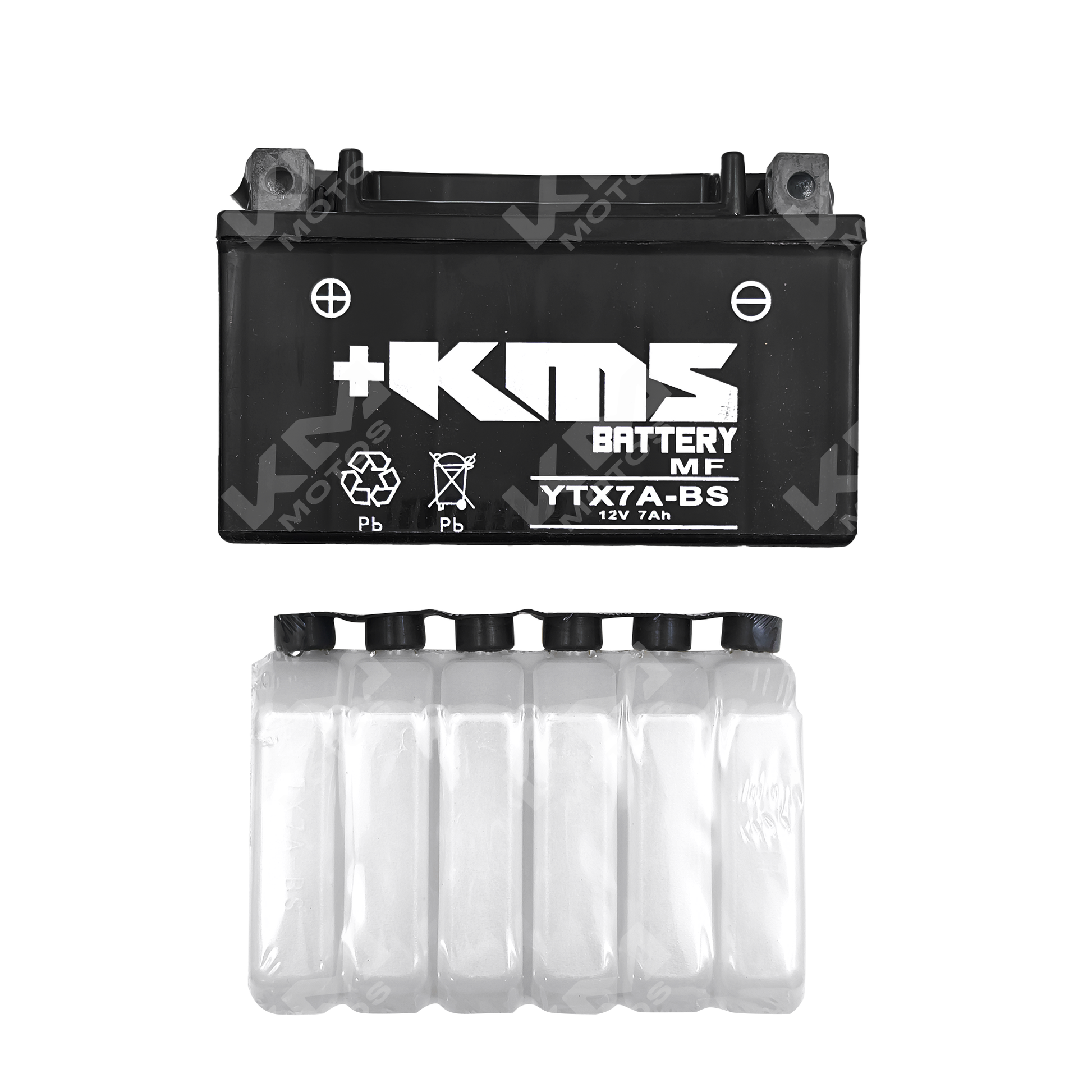 BATERIA YTX7A-BS ACIDO/SELLADA MF KMS - KMMOTOSHN