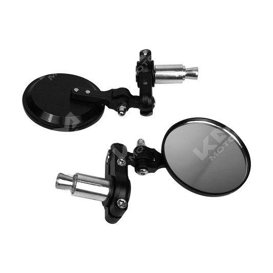 RETROVISORES REDONDOS DE CONTRAPESA NEGRO KMS
