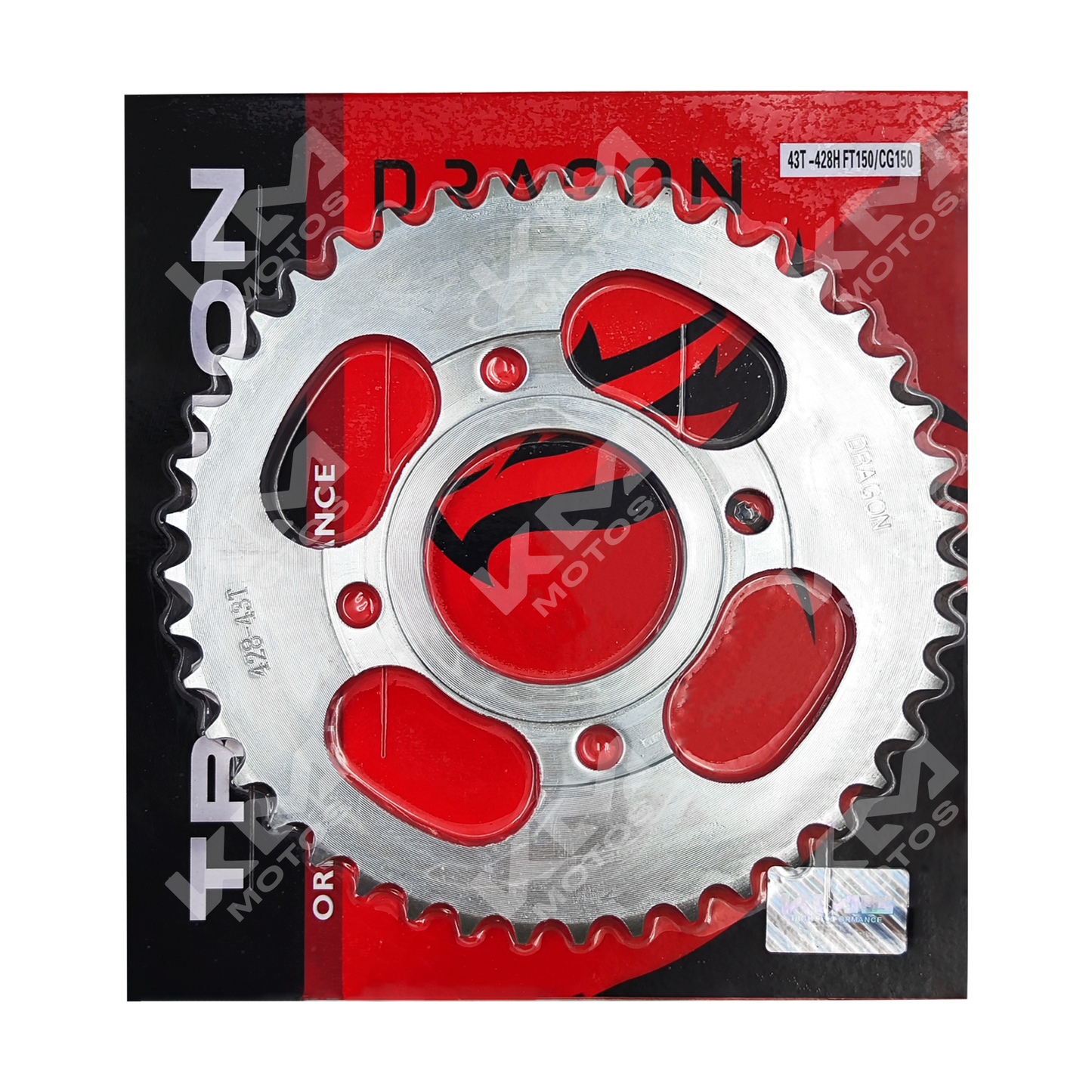 CATARINA 43T -428H FT150/CG150 DE BUJES - KMMOTOSHN