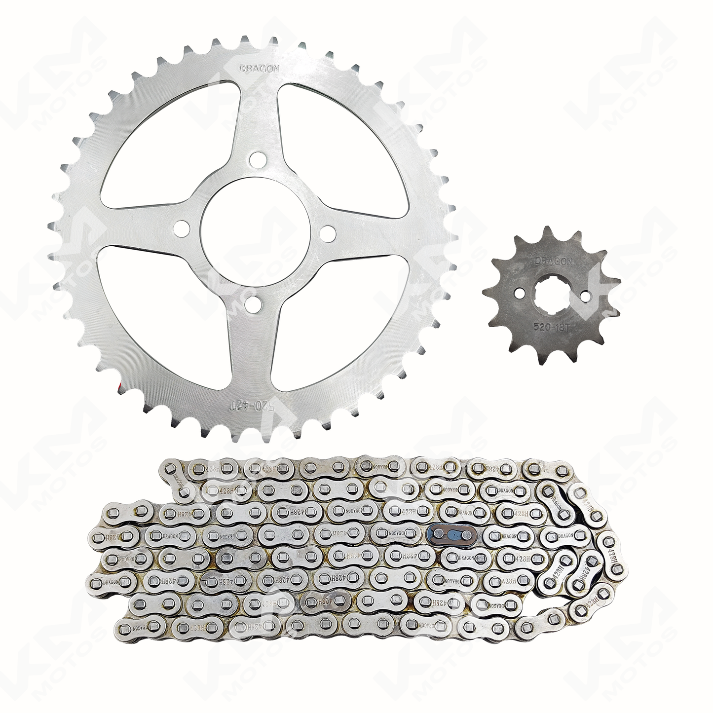 KIT DE TRACCION 42T/13T -520H ZX200L CADENA 118L