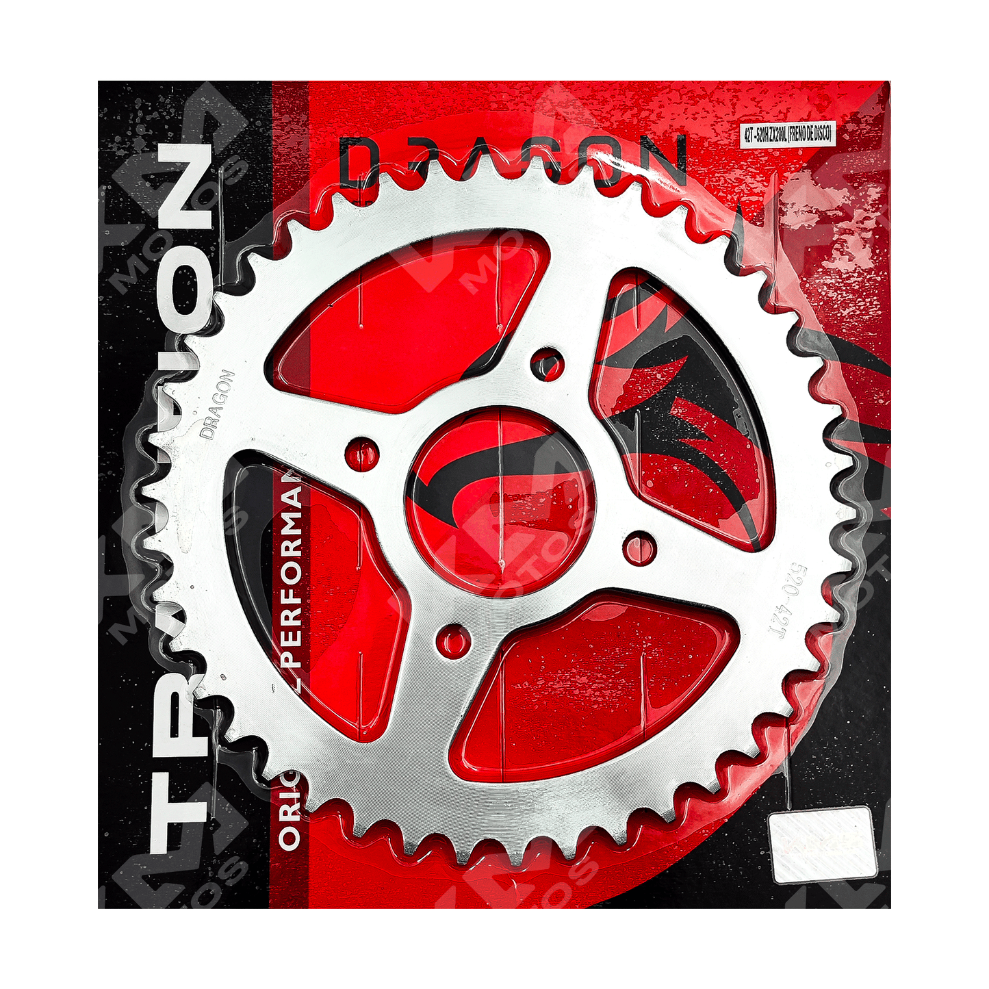 CATARINA 42T -520H ZX200L (FRENO DE DISCO) - KMMOTOSHN