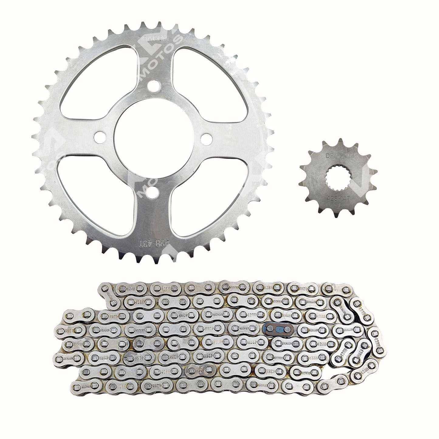 KIT DE TRACCION 43T/14T -428H GN125H/GN125-F CADENA 136L