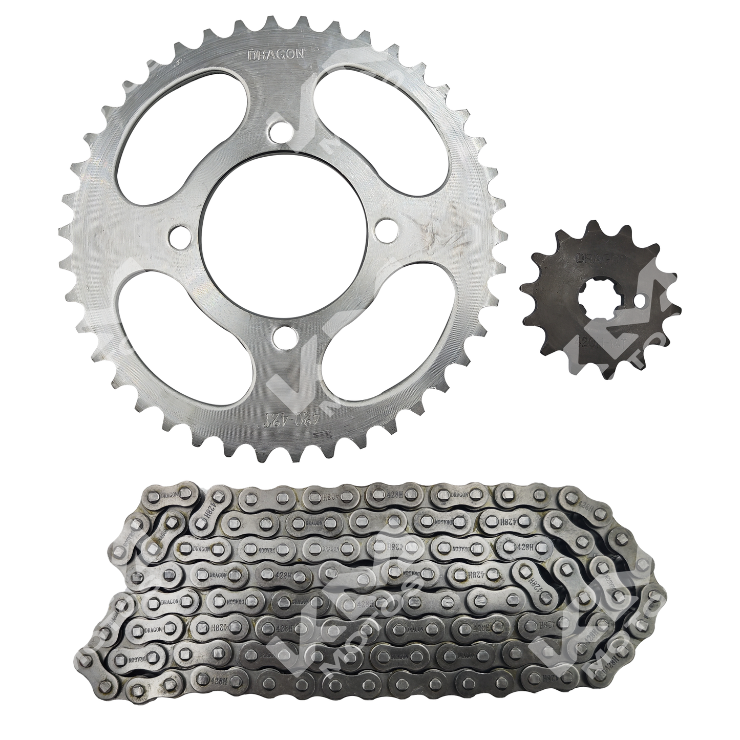 KIT DE TRACCION 42T/14T -420H CRUX110 REV M.N. 128L DRAGON