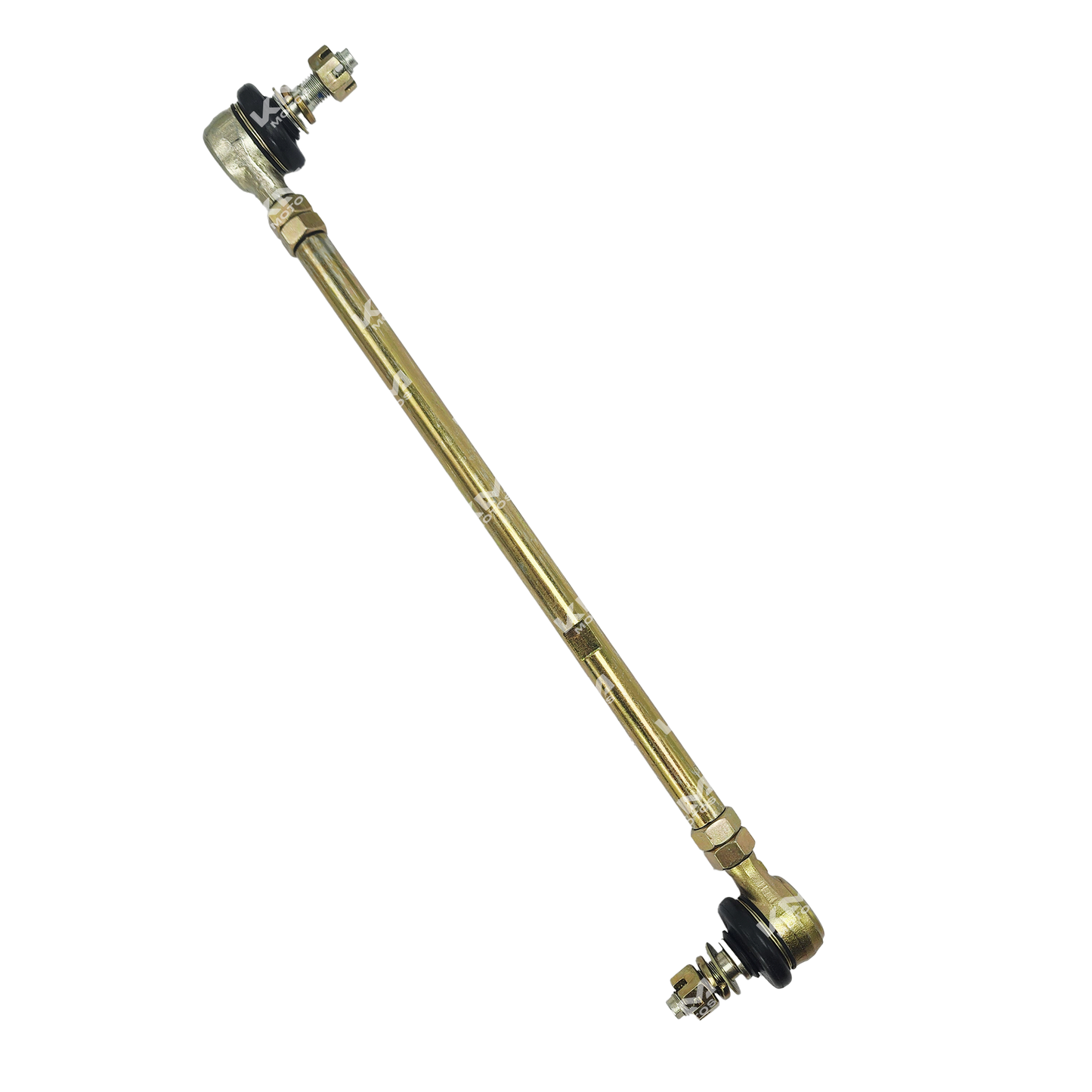Conjunto de brazo de dirección KMS para ATV Italika ATV180, ATV150 Sport y ATV150 con reversa, en color negro con componentes metálicos