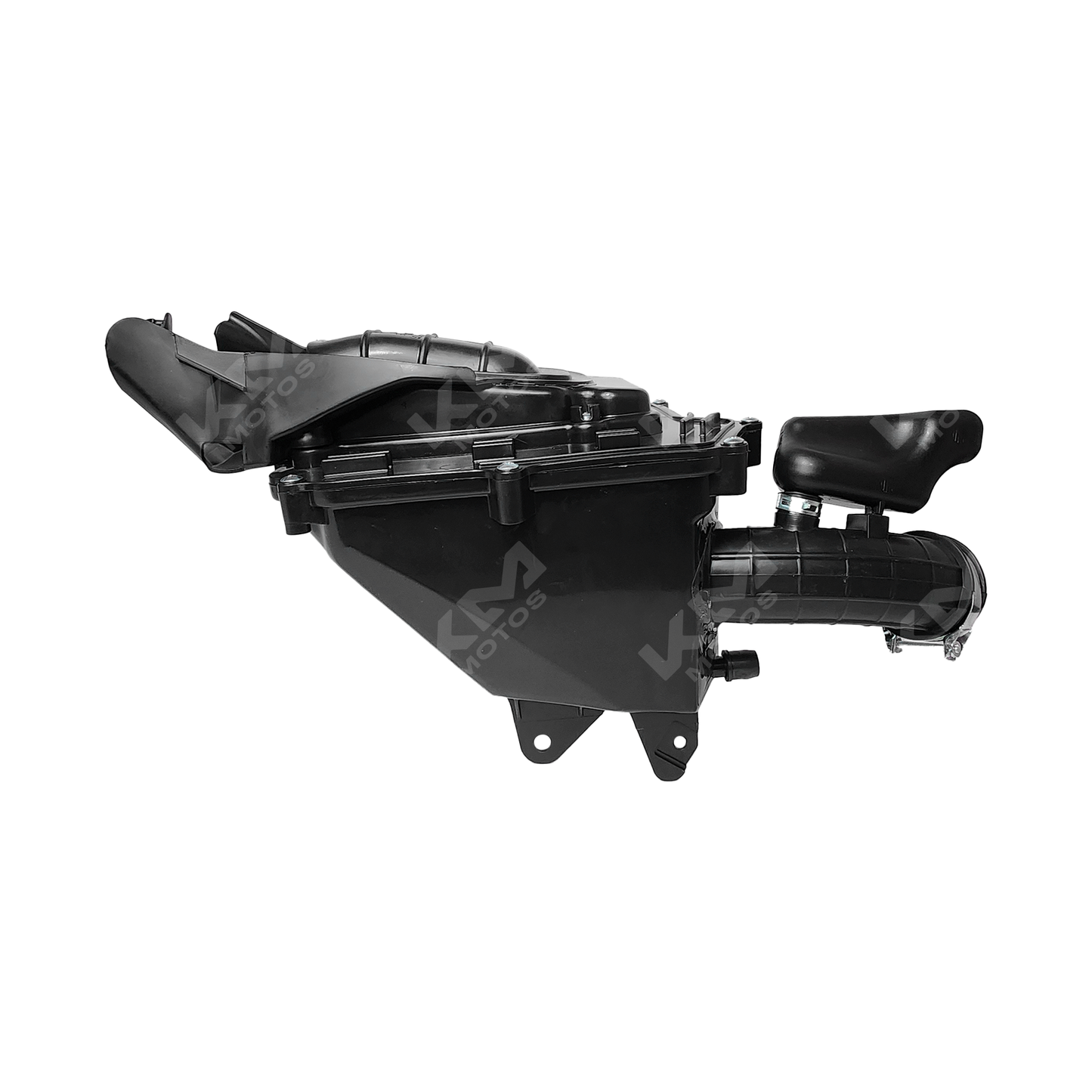 Depurador de aire completo KMS 250Z/250SZ/250Z negro con filtro y componentes visibles.