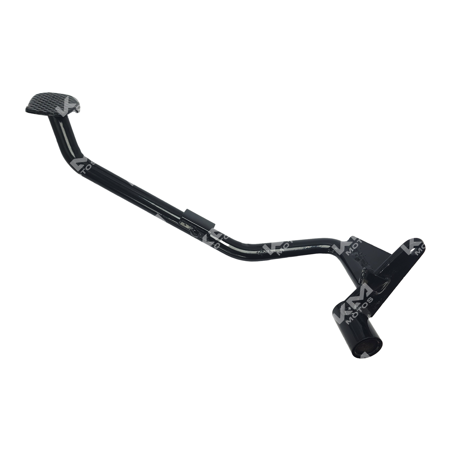 Pedal de freno KMS para motocicleta Italika 125FL, 125Z y 125FL GPS con parrilla larga, en color negro
