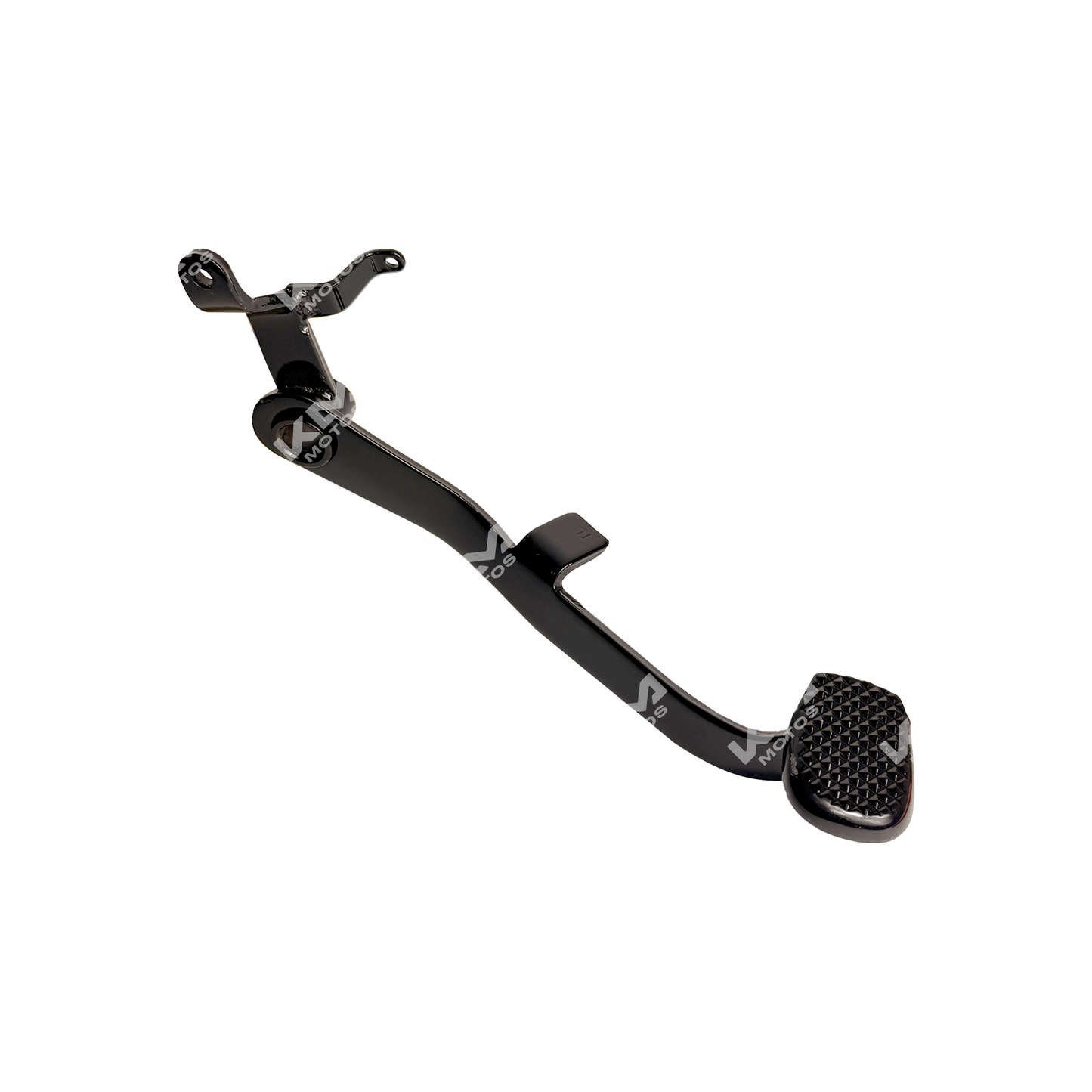 Pedal de freno KMS para Italika 150Z, componente de motocicleta, en color negro con detalles metálicos visible en la imagen.