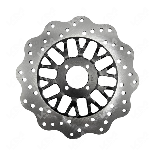 Disco de freno delantero original Italika para XL125, XM200, XY200 y DM200, parte del sistema de frenos.