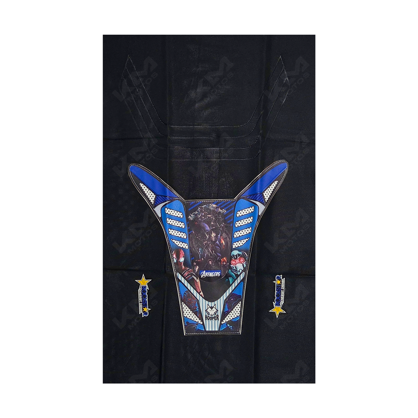 FORRO PARA ASIENTO (AVANGERS AZUL)