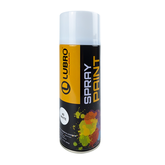 PINTURA EN SPRAY BLANCO BRILLO LUBRO