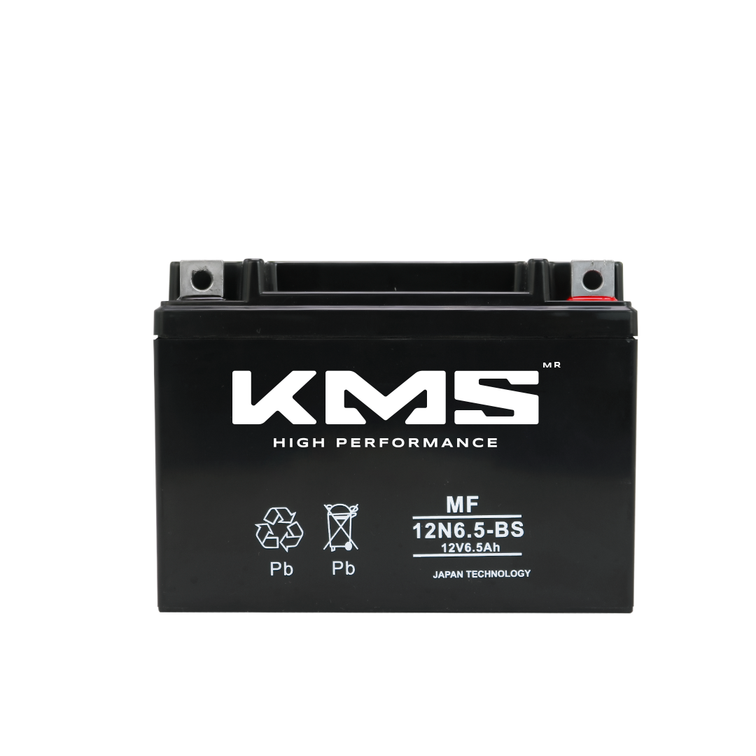 BATERIA 12N6.5-BS SELLADA KMS - KMMOTOSHN