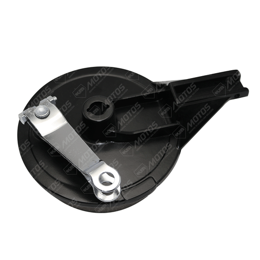 Porta fricción completo KM Motos RT180/GYA200, pieza de repuesto para motos, con detalles visibles en la imagen.