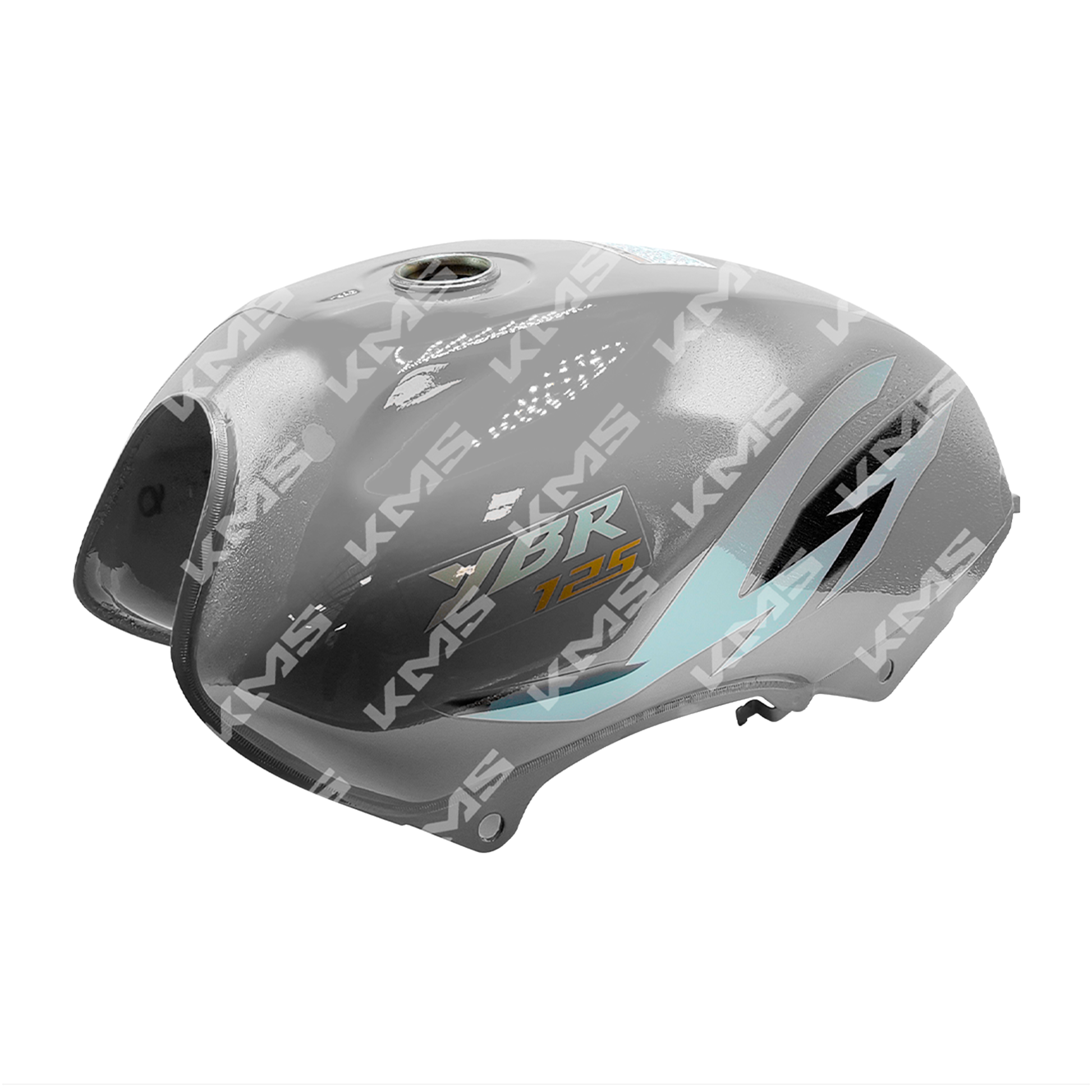 TANQUE YBR125 GRIS KMS