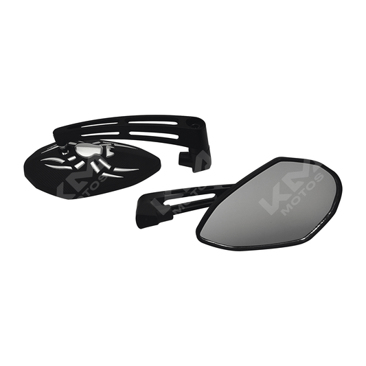 RETROVISORES BAJITOS M10 SPIDER COLORES KMS