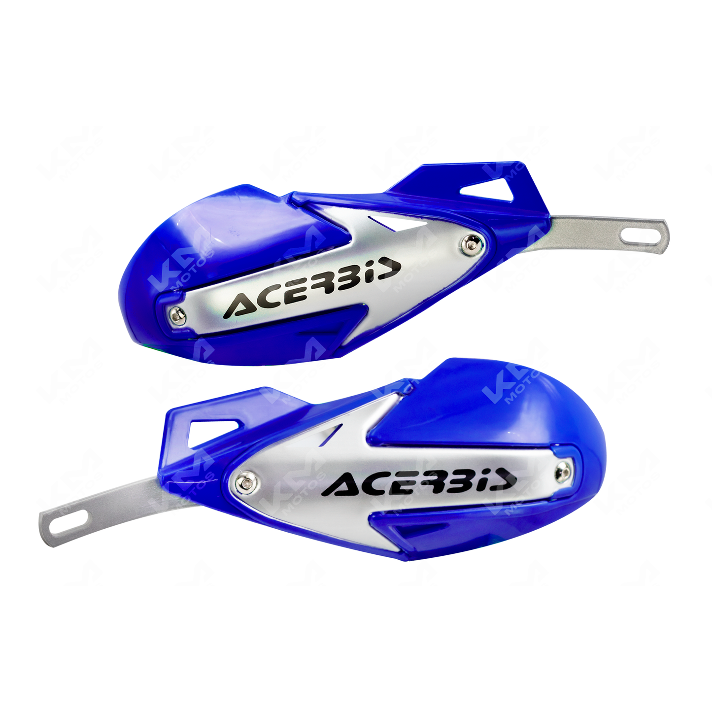 PROTECTOR DE PUÑOS DE METAL ACERBIS (AZUL) KMS