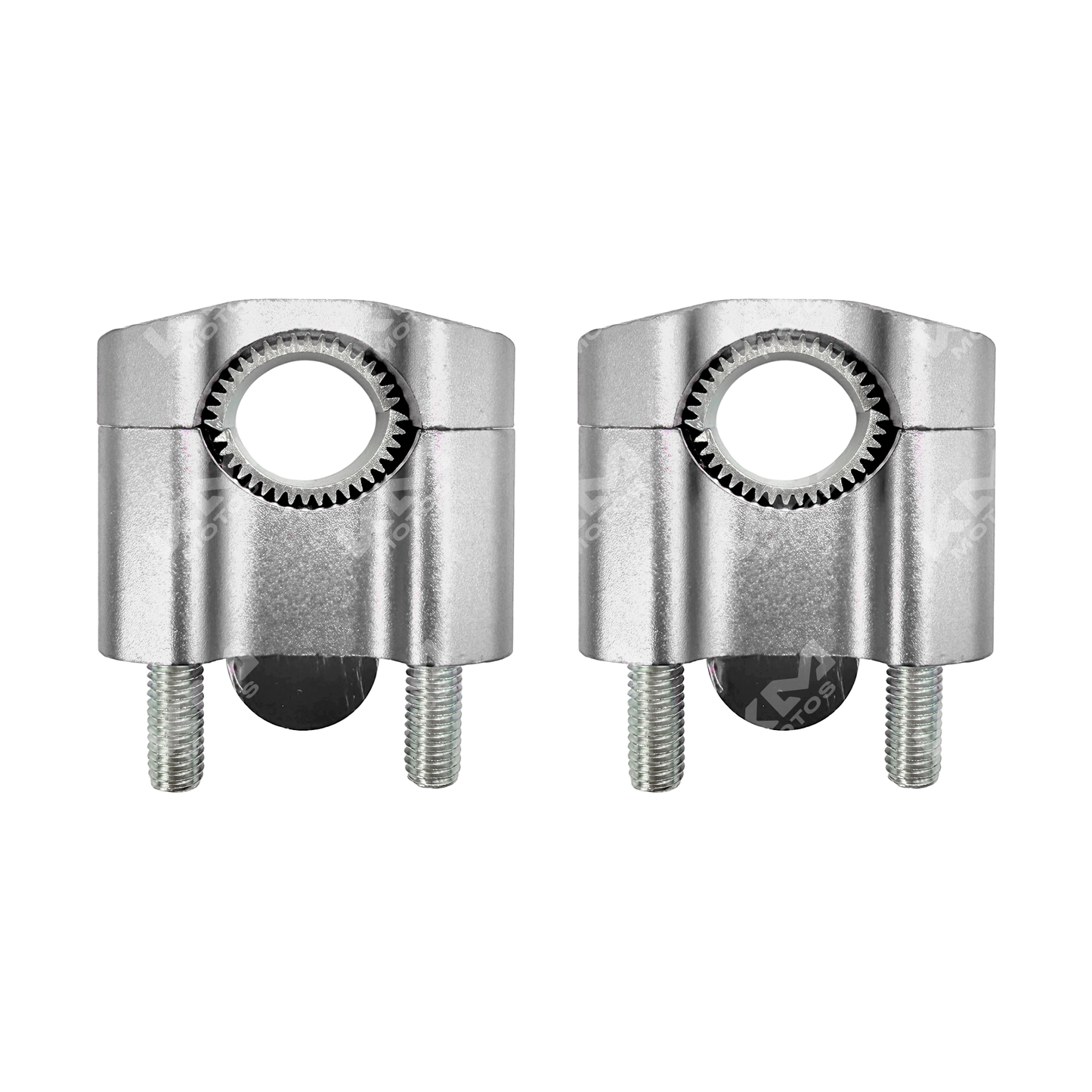 Anclas de timón de lujo KMS en color gris, con diseño elegante y detalles resistentes para navegación.