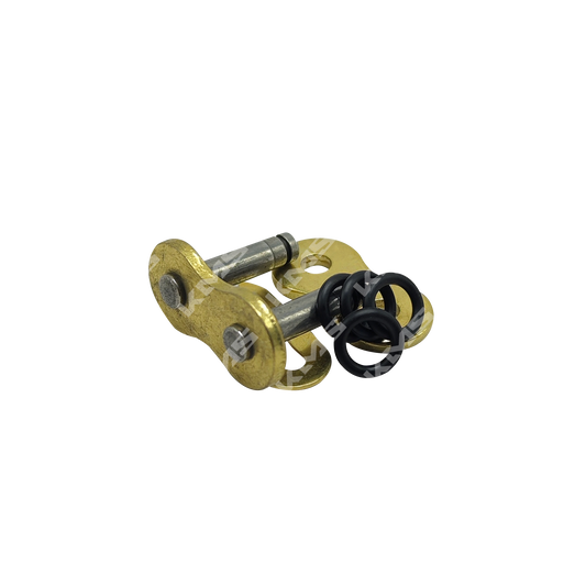 SEGURO DE CADENA 520H + O-RING DORADO REFORZADO - KMMOTOSHN