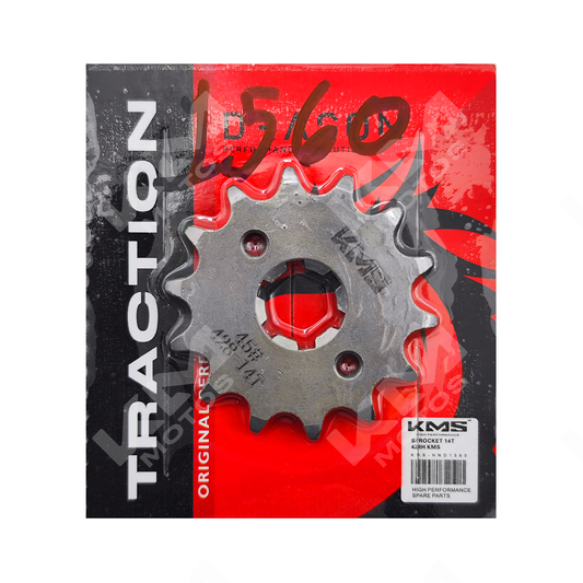 SPROCKET 14T YBR125 -428H  KMS - KMMOTOSHN