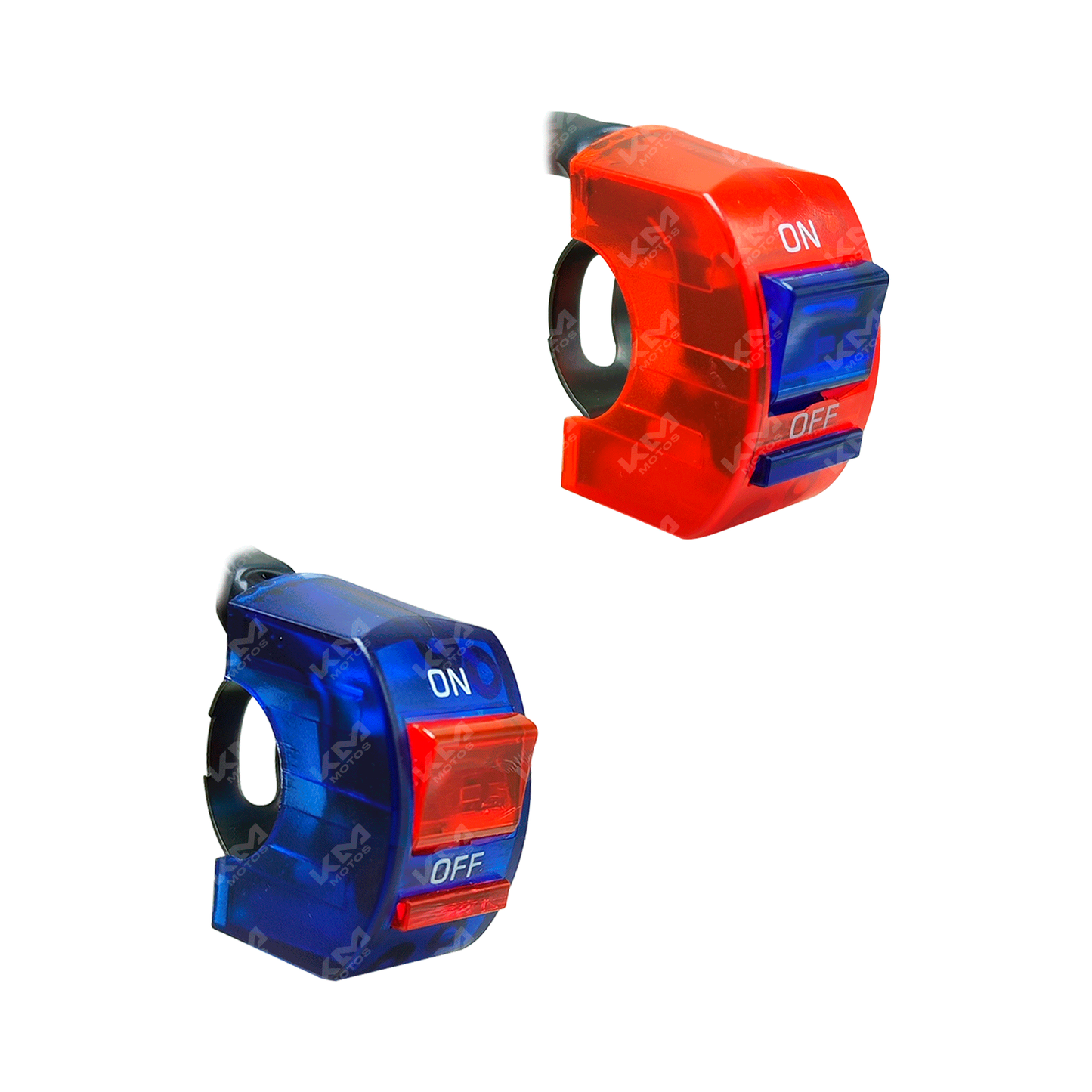 INTERRUPTOR DE ABRAZADERA + LUZ LED KMS