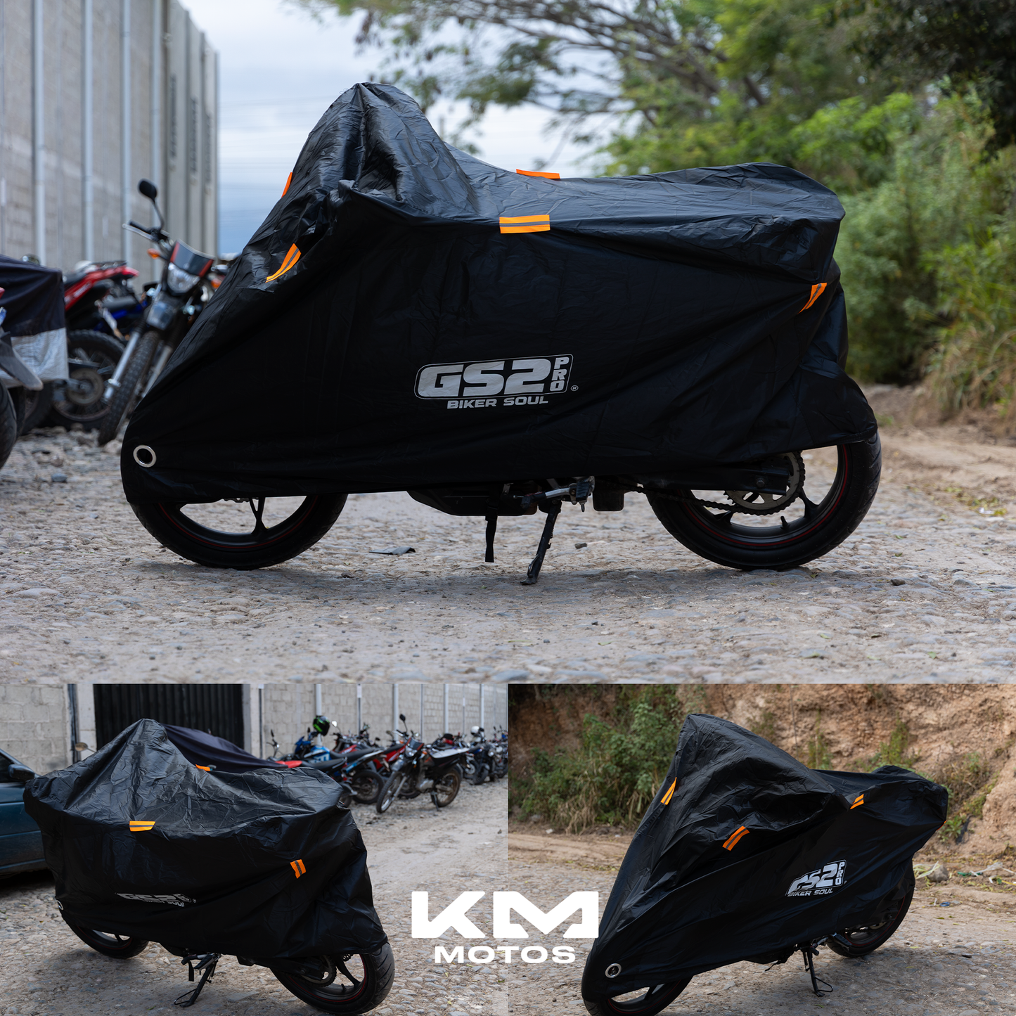 CAPOTE PARA MOTO KMS - KMMOTOSHN