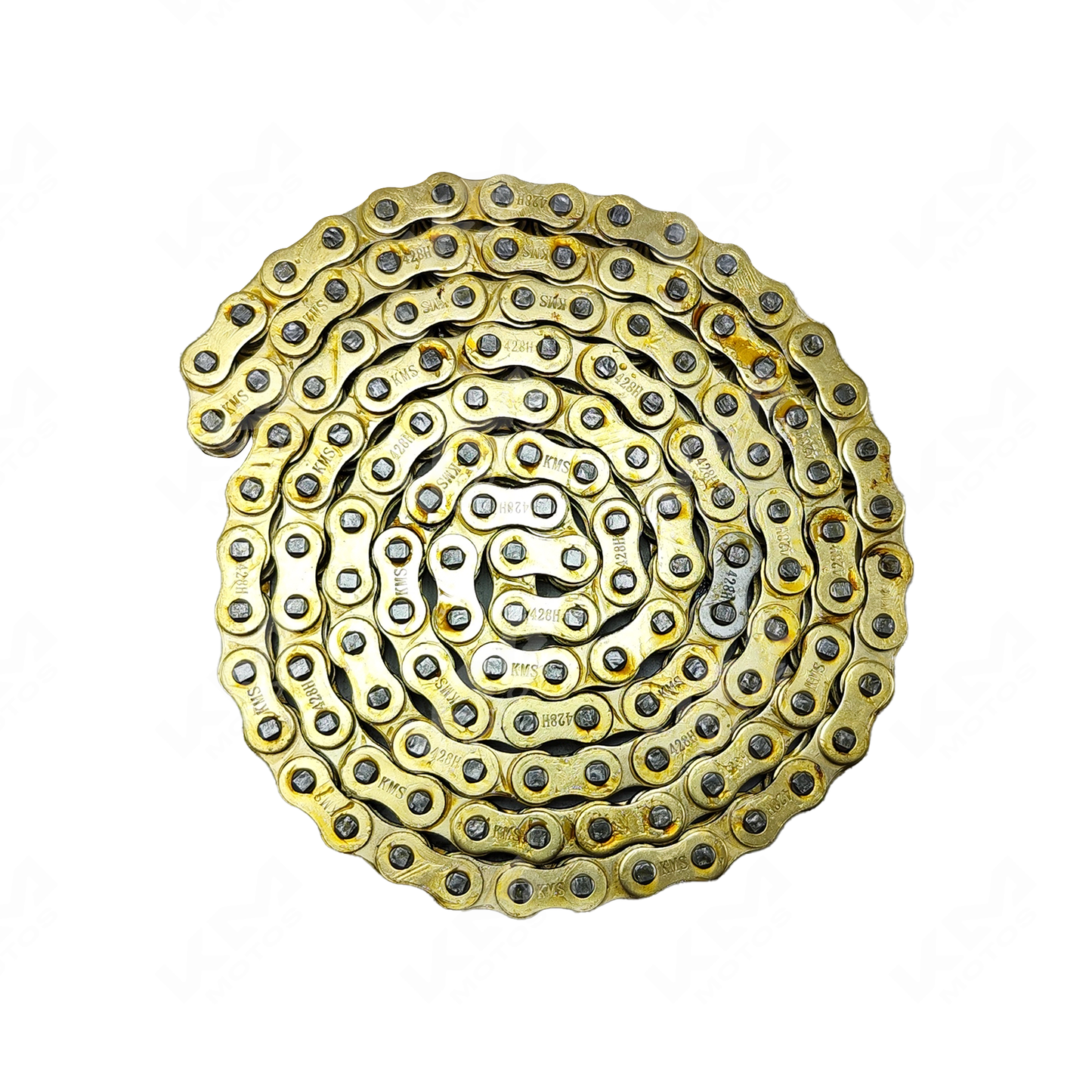 CADENA 428H 136L DORADA KMS