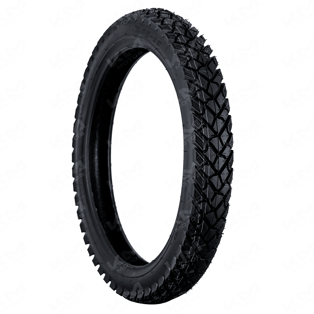 LLANTA 3.00-18 DOBLE PROPOSITO (DUAL SPORT) 8PR KW210 KMS
