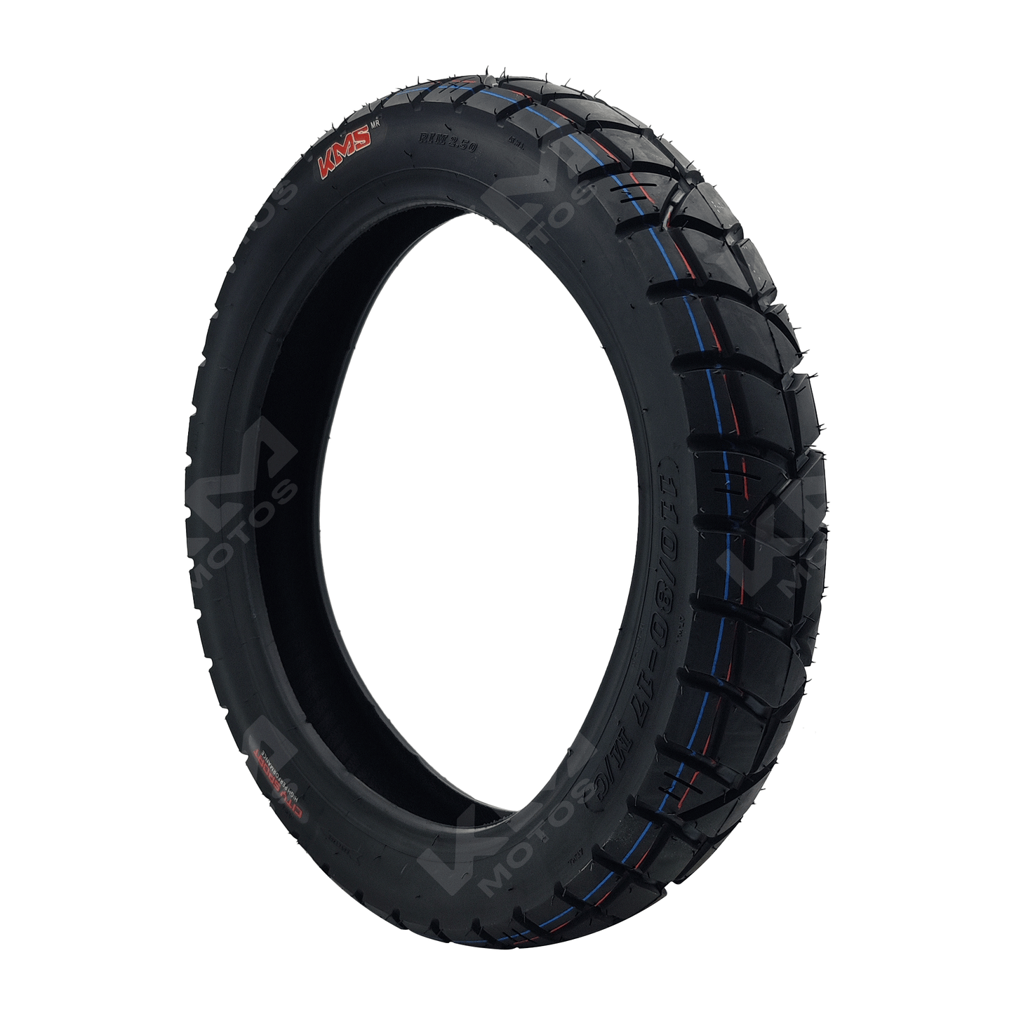 LLANTA 110/80-17 DOBLE PROPOSITO (DUAL SPORT) 8PR KW670 KMS