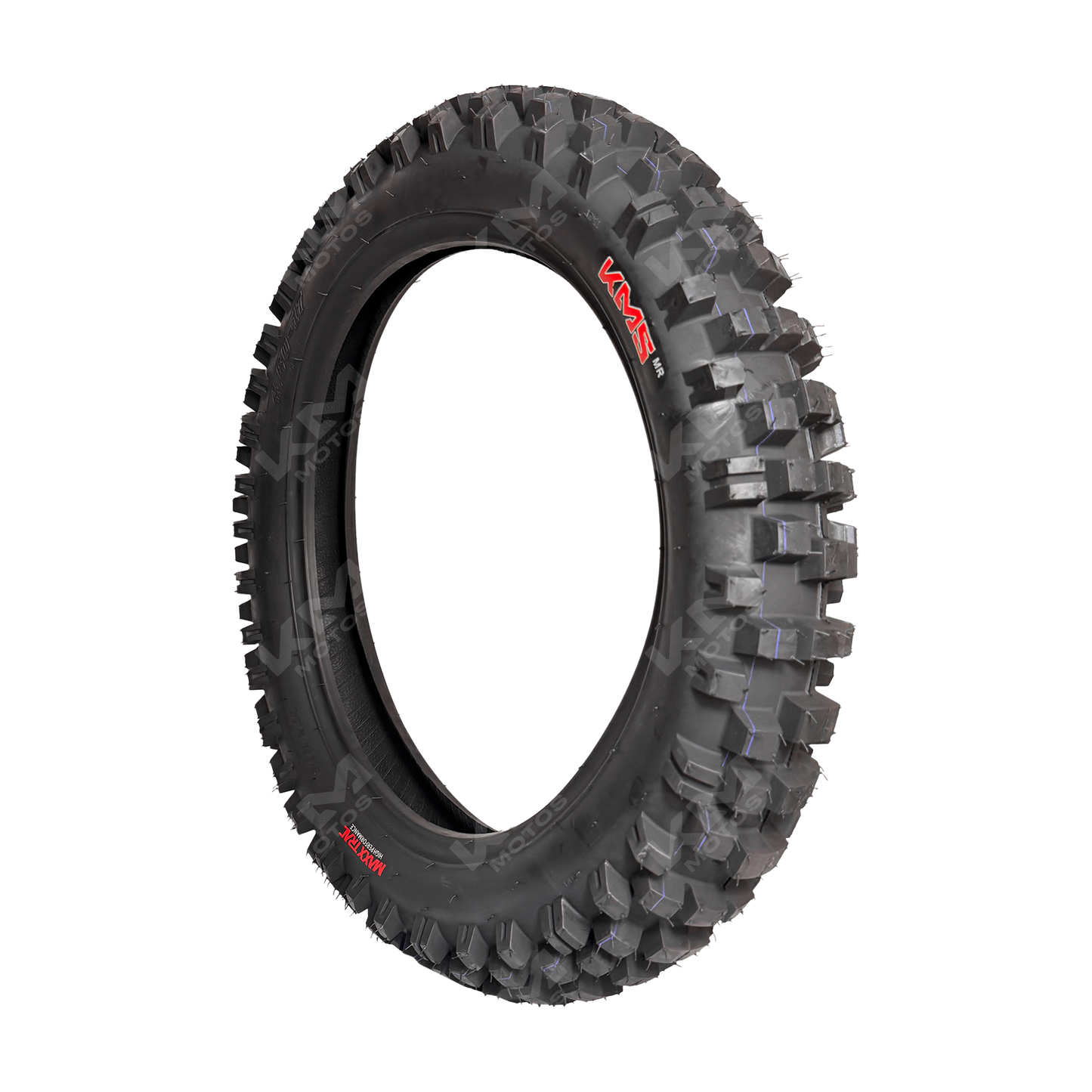 Llanta de tractor 4.60-17 Maxxtrac TT 8PR KM Motos, neumático robusto para maquinaria agrícola.