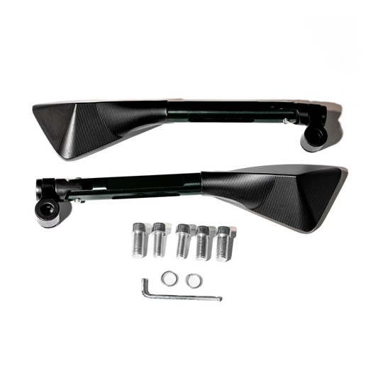 RETROVISORES RACING RIZOMA NEGRO KMS