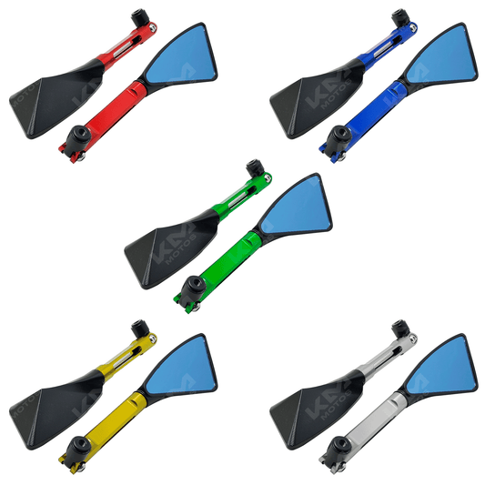 RETROVISORES RACING RIZOMA ROJO KMSKMS - KMMOTOSHN