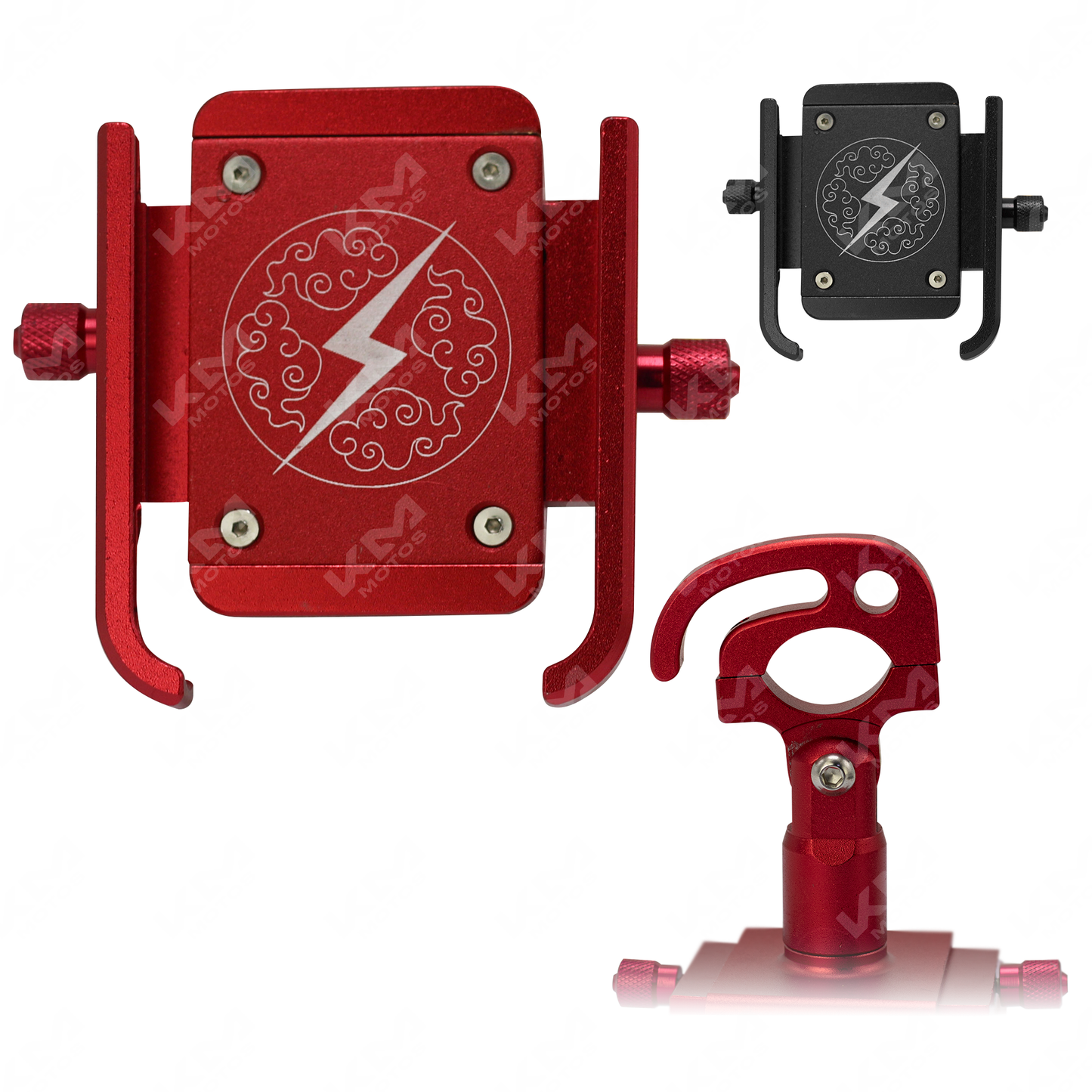 PORTA CELULAR RACING DE ALUMINIO KMSKMS - KMMOTOSHN