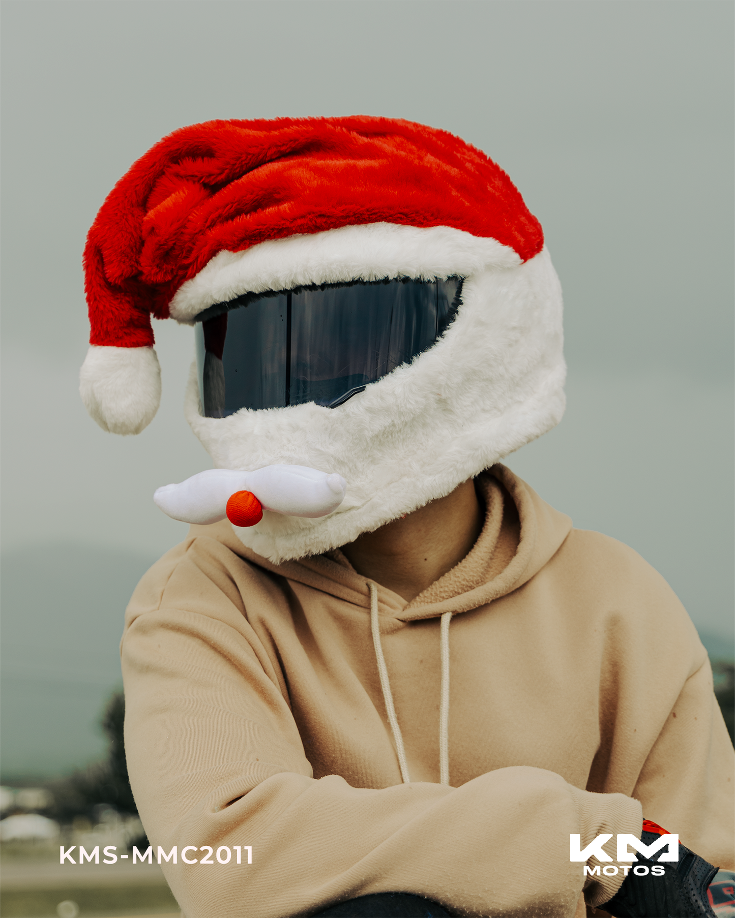 FUNDA P/CASCO UNIVERSAL SANTA KMS