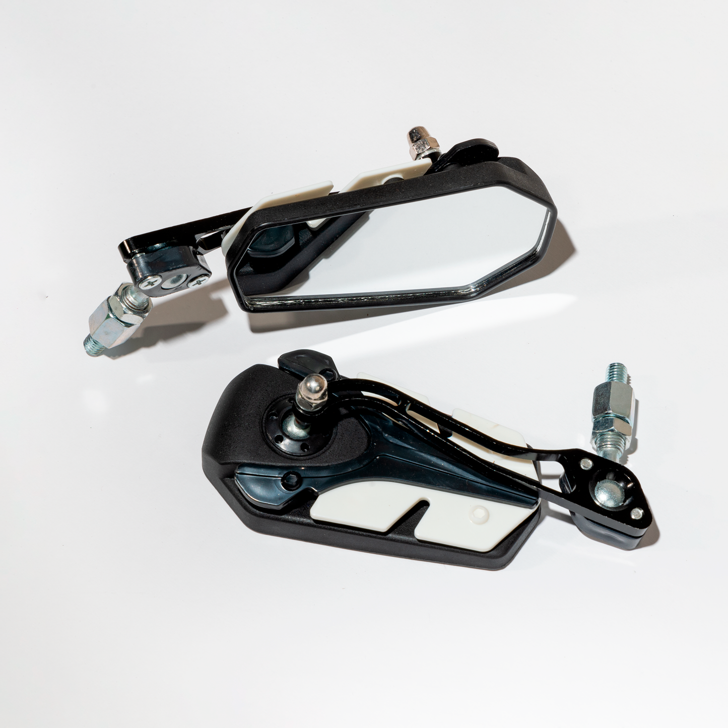 RETROVISORES LS01 IRON DOBLE D/LUJO NEGRO