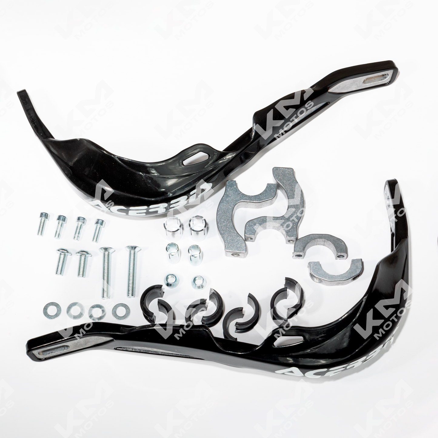 PROTECTOR DE PUNOS DE METAL FUNDIDOS NEGRA - KMMOTOSHN