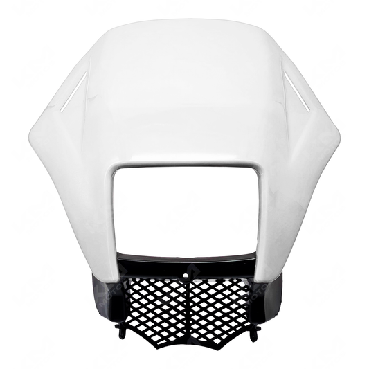 CARENA SOLA + CANASTA ZX200/GXT/KMF BLANCO KMS