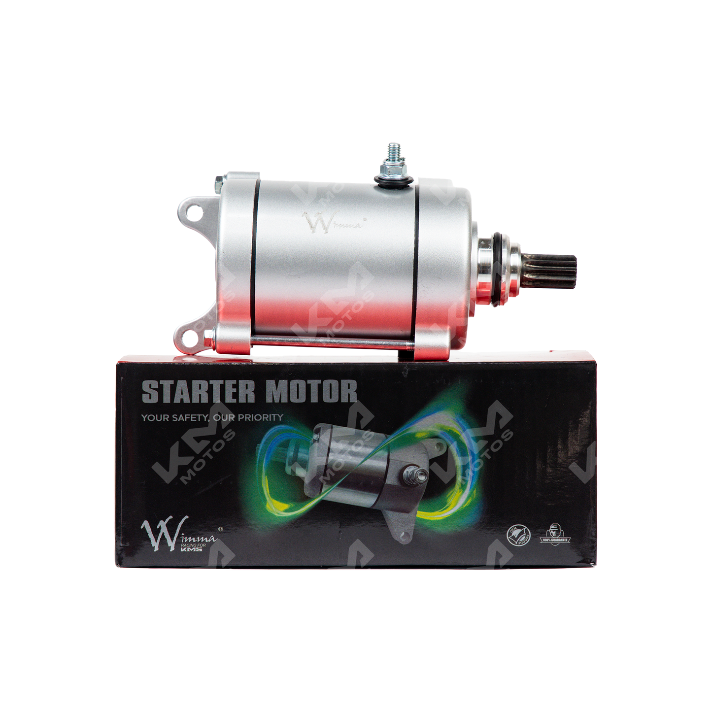 MOTOR ARRANQUE CG200/XM200/GYA/STD 11T WIMMA
