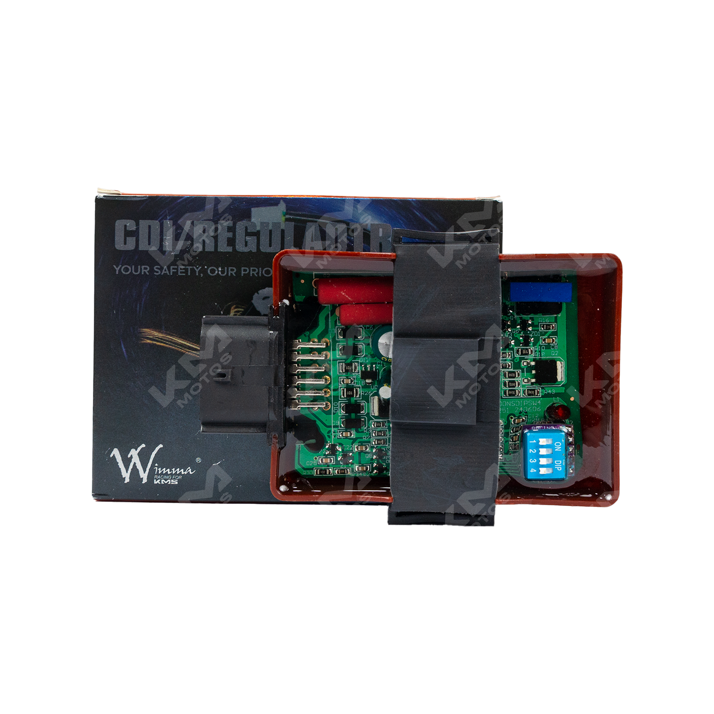 CDI CUADRADO REGULABLE PULSAR NS200 (RACING) NS200 WIMMA - KMMOTOSHN