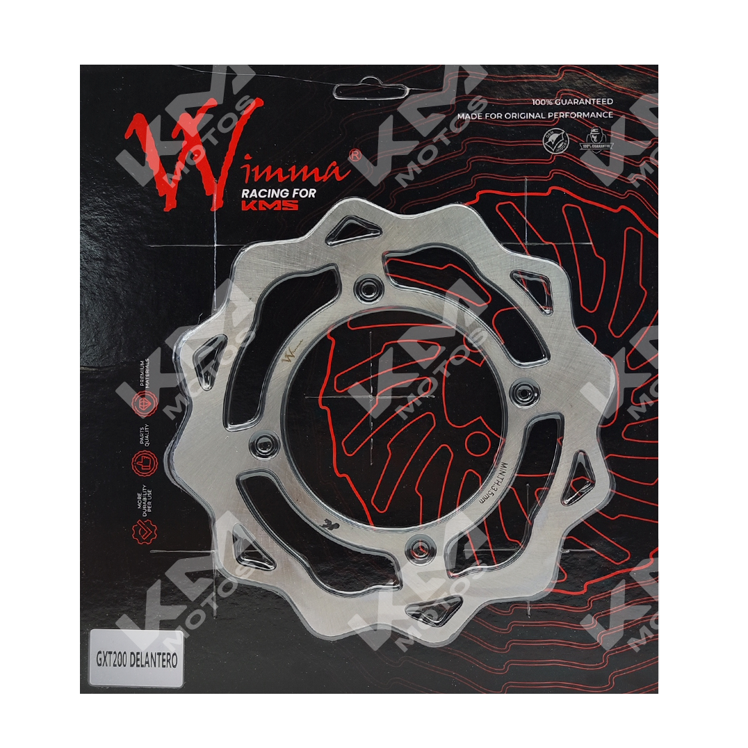 DISCO DE FRENO GXT200/KMF200/ZX200 DEL