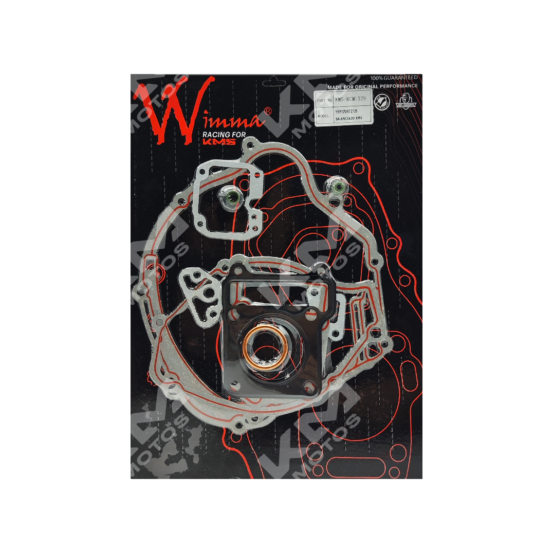 EMPAQUES DE MOTOR YBR125/XTZ125 WIMMA KMS